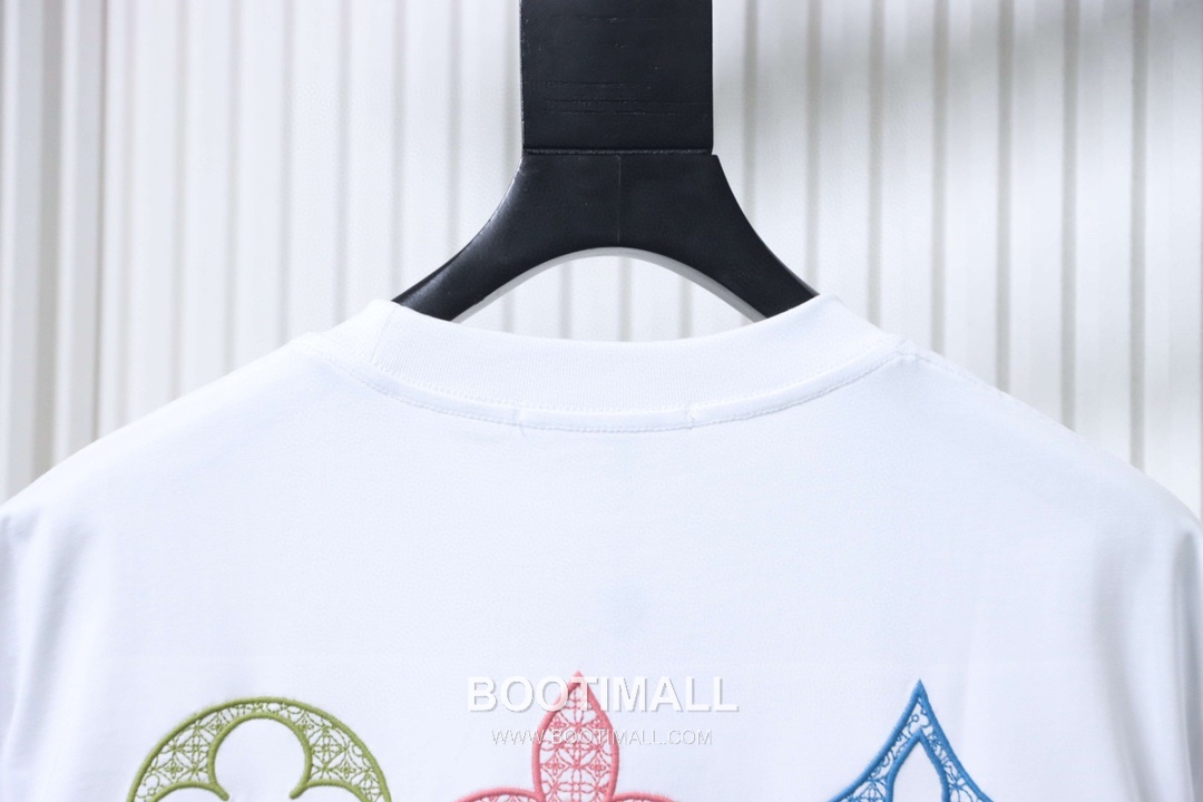 Louis Vuitton Crown Embroidered Heavy Cotton Short Sleeve T-Shirt 루이비통 크라운 자수 헤비 코튼 반팔 티셔츠 6