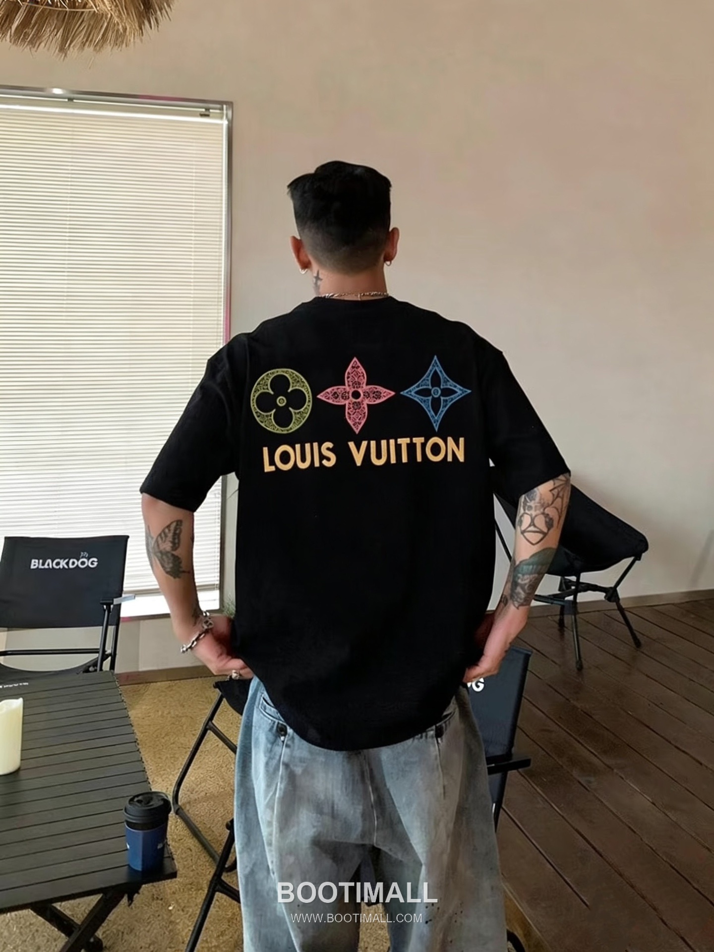 Louis Vuitton Crown Embroidered Heavy Cotton Short Sleeve T-Shirt 루이비통 크라운 자수 헤비 코튼 반팔 티셔츠 6