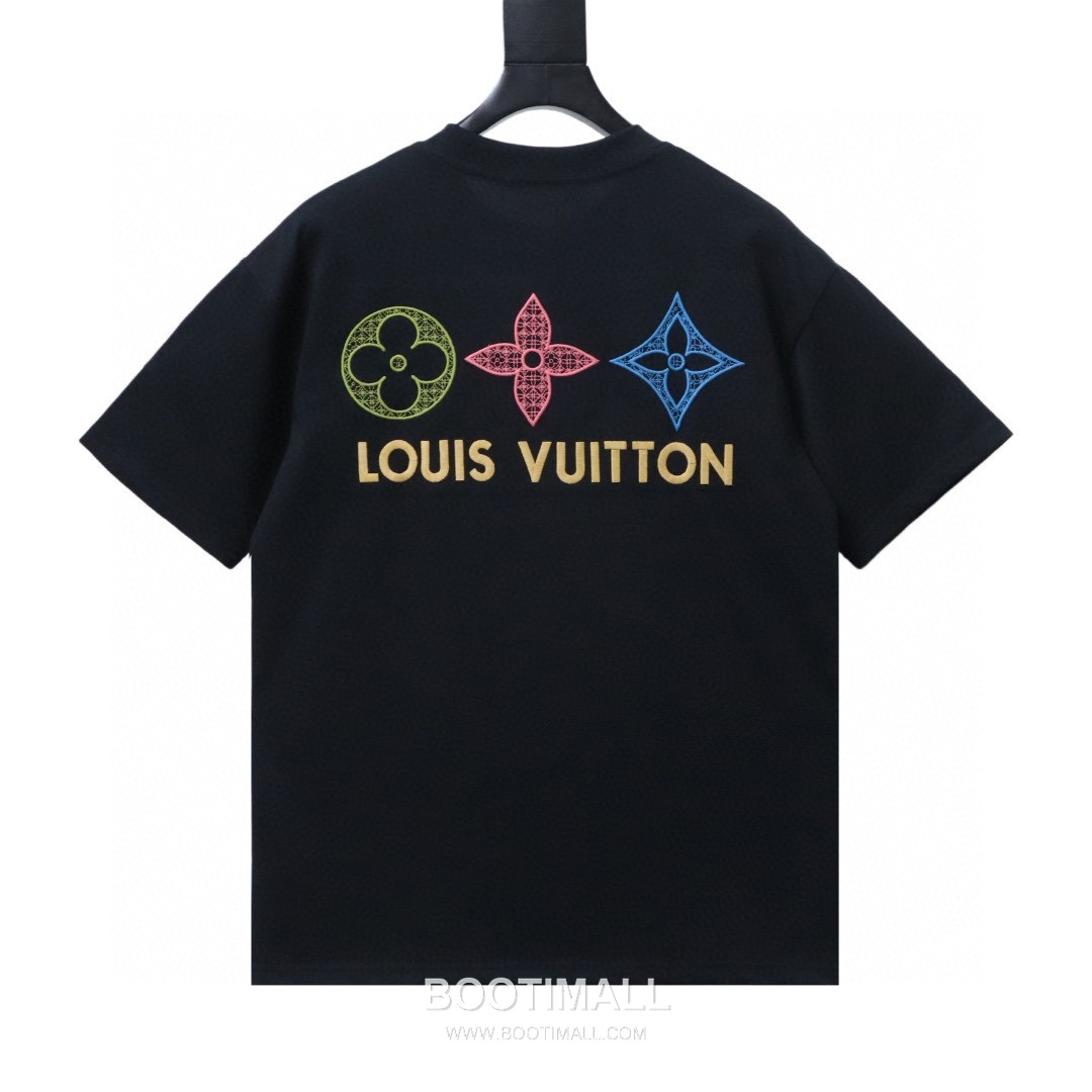 Louis Vuitton Crown Embroidered Heavy Cotton Short Sleeve T-Shirt 루이비통 크라운 자수 헤비 코튼 반팔 티셔츠 8