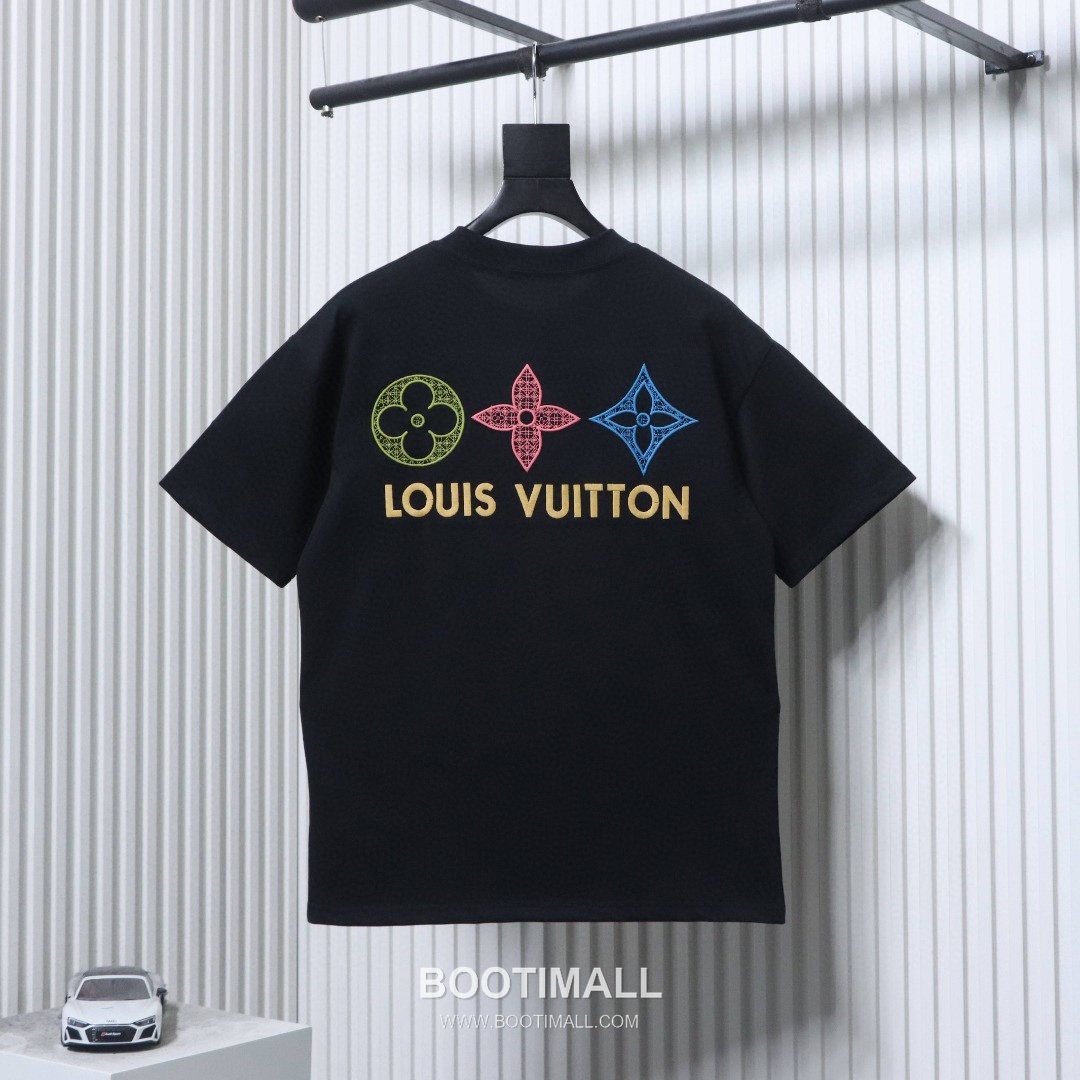 Louis Vuitton Crown Embroidered Heavy Cotton Short Sleeve T-Shirt 루이비통 크라운 자수 헤비 코튼 반팔 티셔츠 10