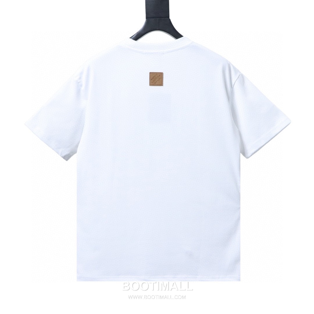 Louis Vuitton Crown Embroidered Heavy Cotton Oversized Short Sleeve T-Shirt 루이비통 크라운 자수 헤비 코튼 오버핏 반팔 티셔츠 7
