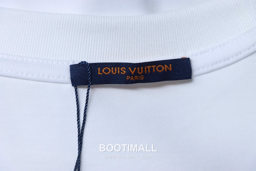 Louis Vuitton Crown Embroidered Heavy Cotton Oversized Short Sleeve T-Shirt 루이비통 크라운 자수 헤비 코튼 오버핏 반팔 티셔츠 15
