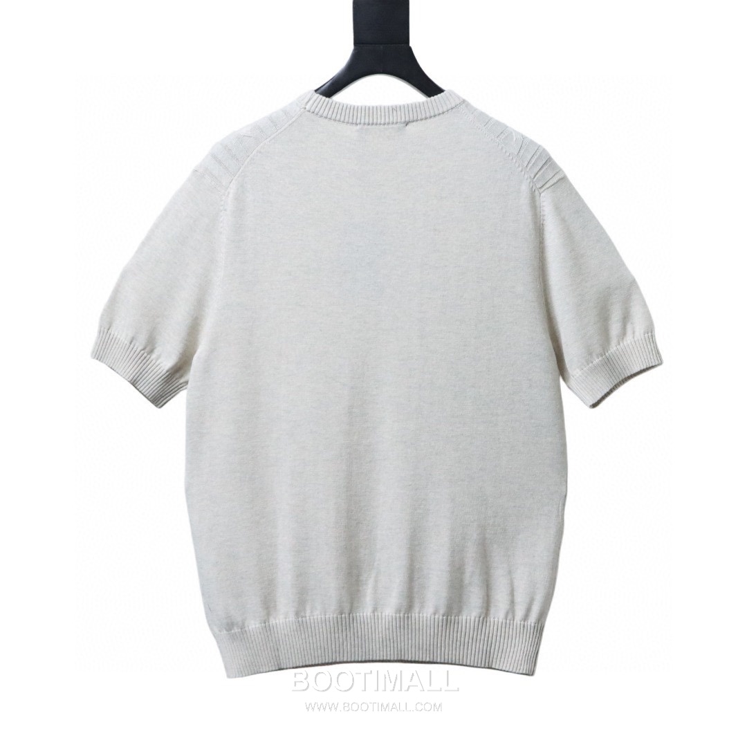 Loro Piana Long Staple Cotton Knit Short Sleeve T-Shirt 로로피아나 롱스테이플 코튼 니트 반팔 티셔츠 4