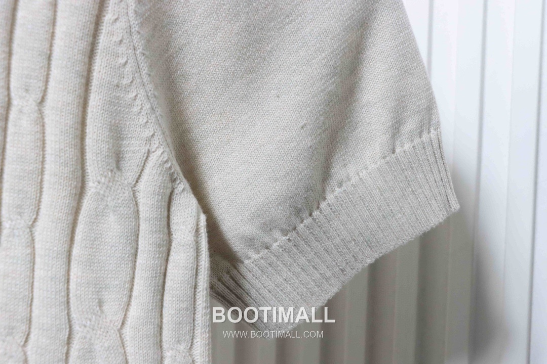 Loro Piana Long Staple Cotton Knit Short Sleeve T-Shirt 로로피아나 롱스테이플 코튼 니트 반팔 티셔츠 10