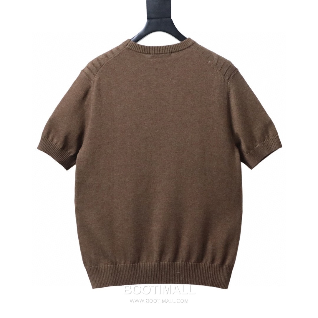 Loro Piana Long Staple Cotton Knit Short Sleeve T-Shirt 로로피아나 롱스테이플 코튼 니트 반팔 티셔츠 3