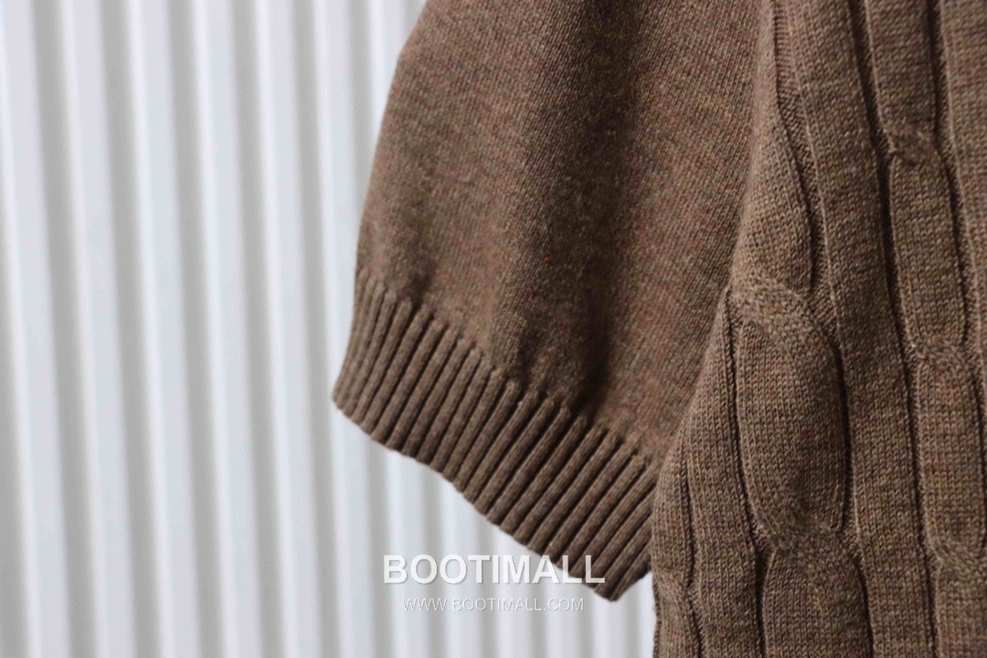 Loro Piana Long Staple Cotton Knit Short Sleeve T-Shirt 로로피아나 롱스테이플 코튼 니트 반팔 티셔츠 10