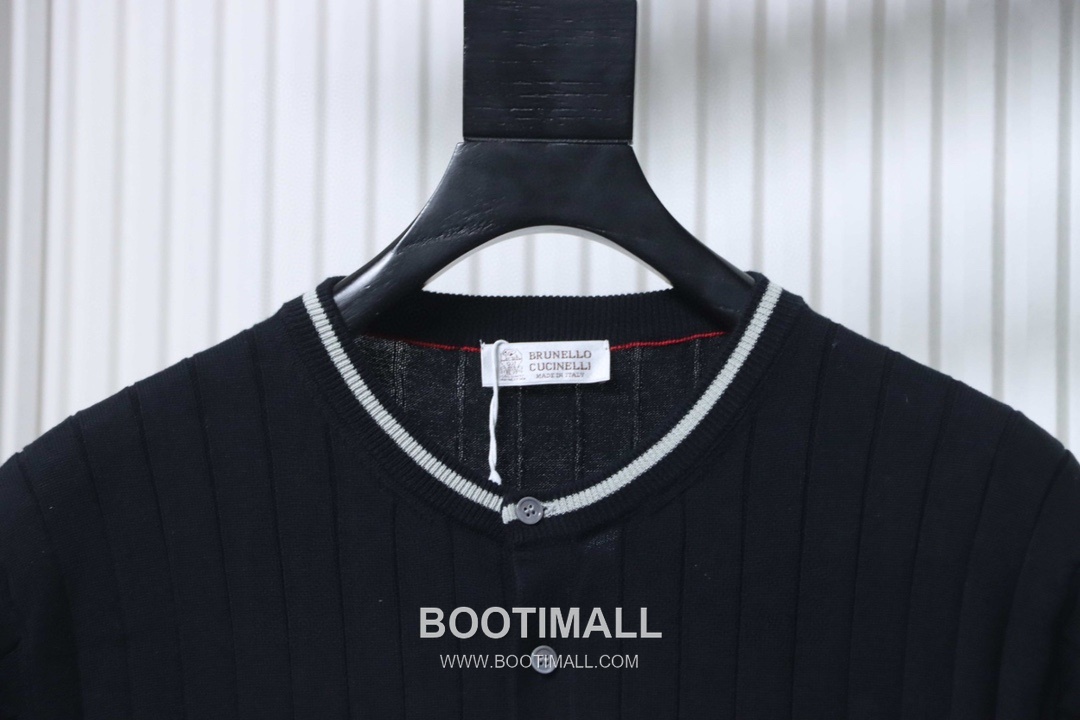 Brunello Cucinelli Cable Knit Linen Cotton Henley Short Sleeve T-Shirt 브루넬로 쿠치넬리 케이블 니트 린넨 코튼 헨리넥 반팔 티셔츠 7