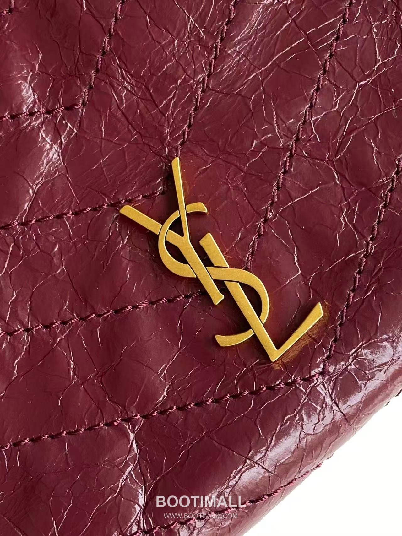 Saint Laurent Niki Small Shopping Bag Crinkled Oiled Leather 872680 생로랑 니키 스몰 쇼핑백 크링클 오일드 레더 25cm 5