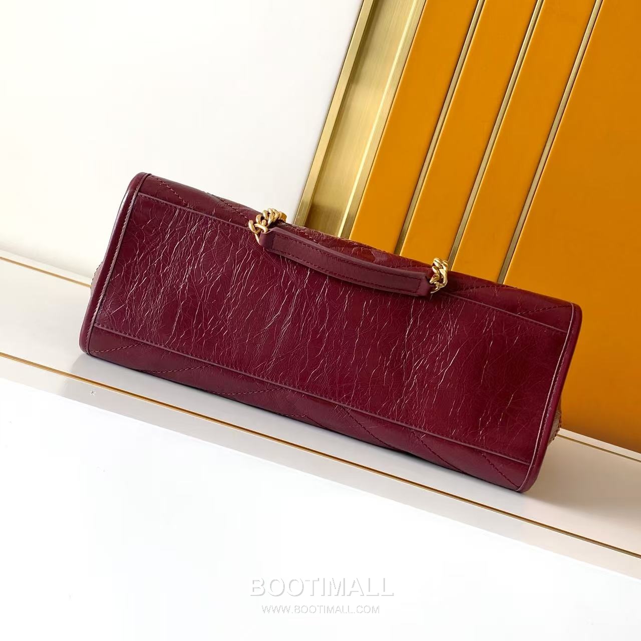 Saint Laurent Niki Large Shopping Bag Crinkled Oiled Leather 871151 생로랑 니키 라지 쇼핑백 크링클 오일드 레더 33cm 4