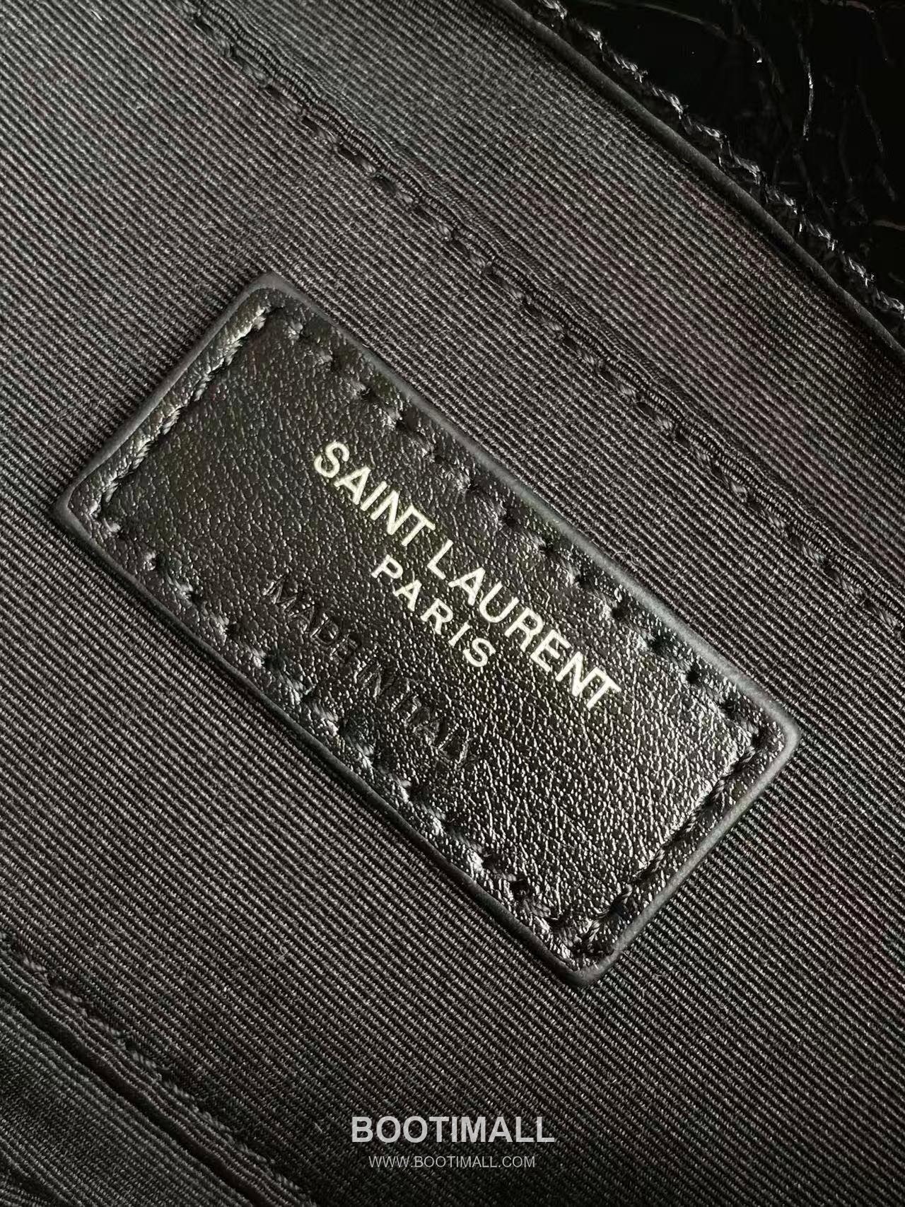 Saint Laurent Niki Small Chain Bag Crinkled Oiled Leather 846087 생로랑 니키 스몰 체인백 크링클 오일드 레더 18cm 9