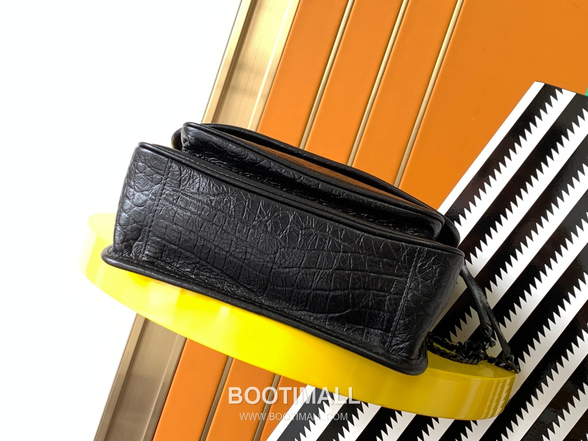 Saint Laurent Niki Baby 22 Bag Croc-Embossed Calfskin Leather 533037 루이비통 니키 베이비 22 크로크 엠보싱 카프스킨 가죽 22cm 4