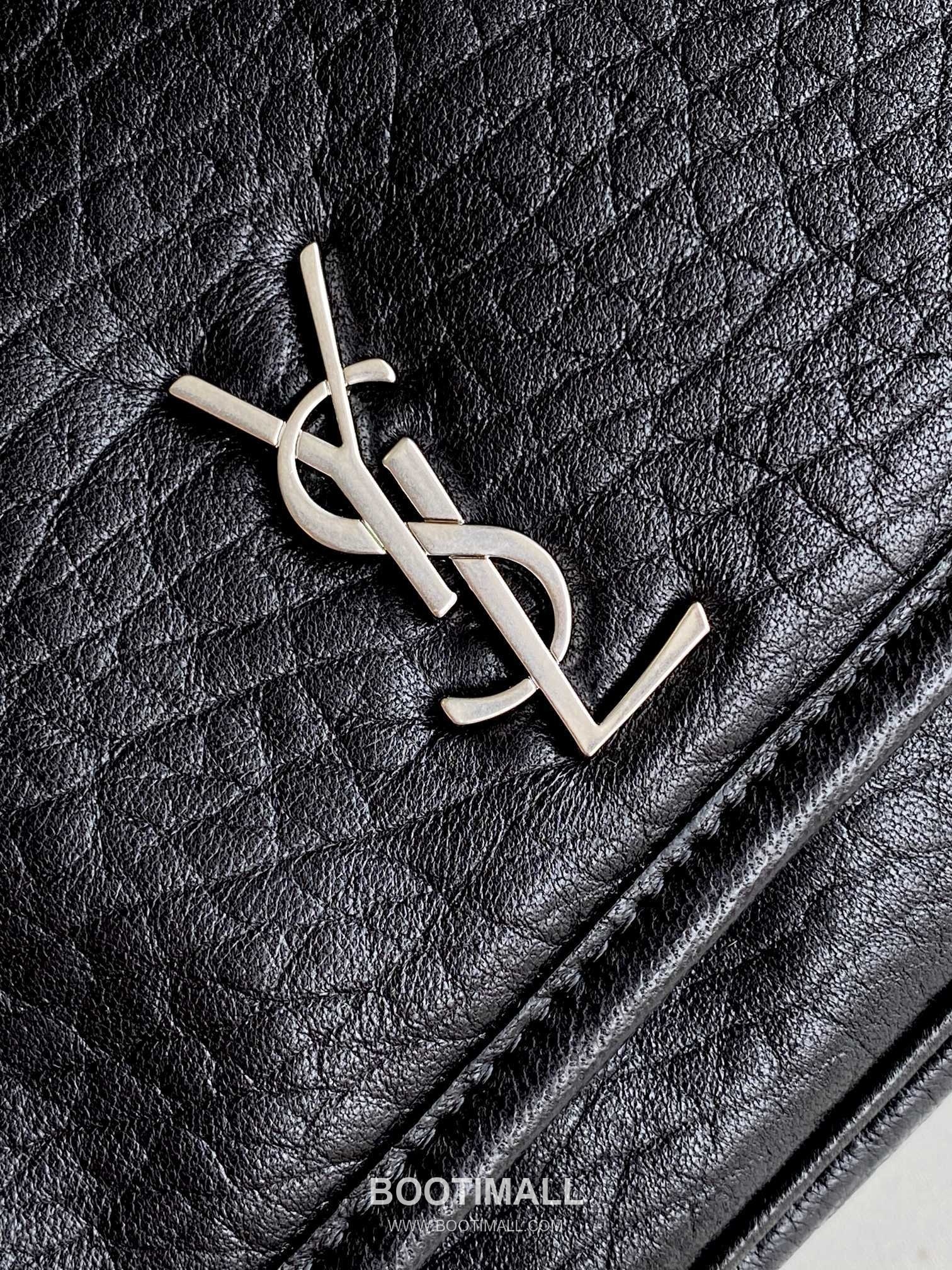 Saint Laurent Niki Small Messenger Bag Grained Lambskin Leather 776611 생로랑 니키 스몰 메신저백 그레인 램스킨 가죽 21cm 5