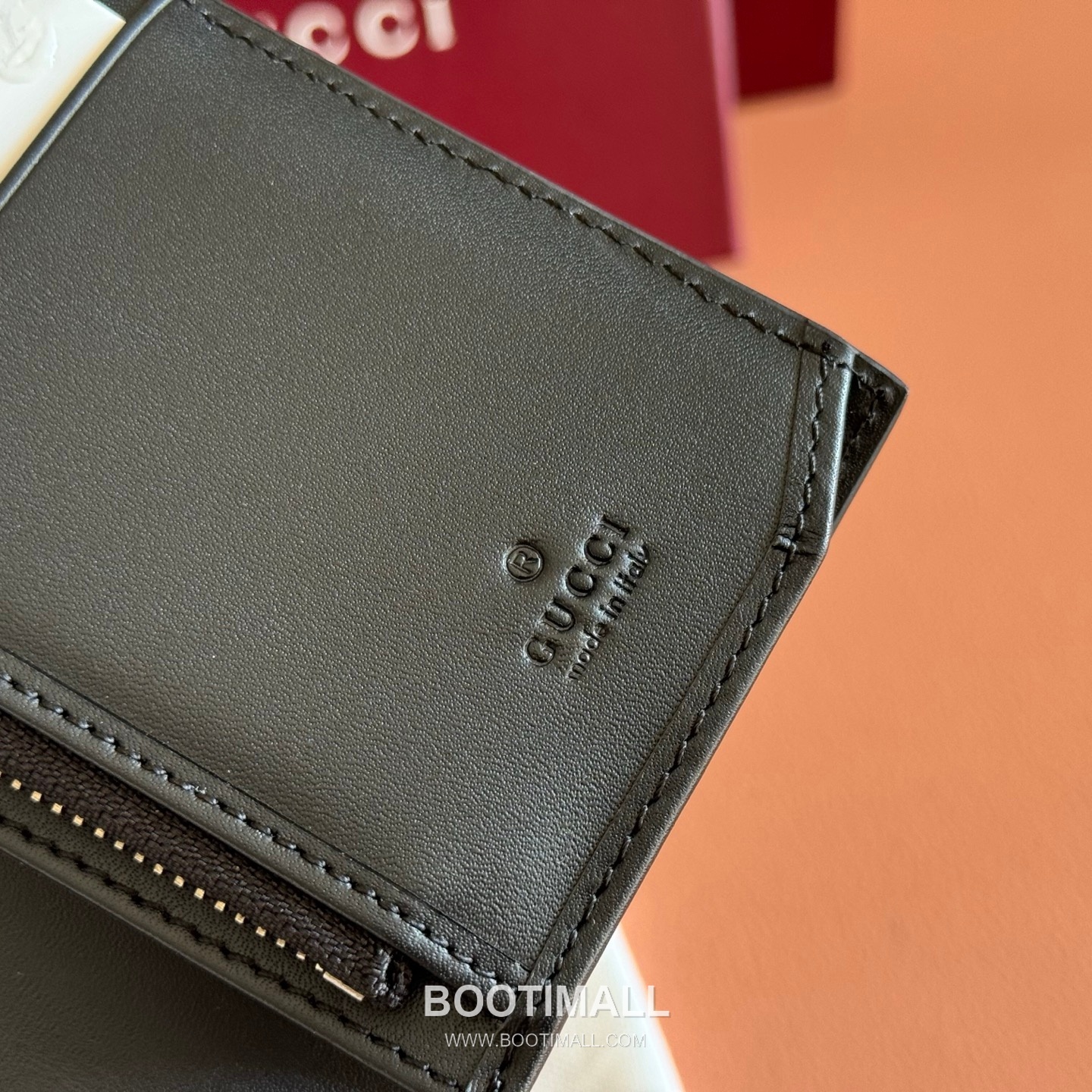 Gucci GG Emblem Long Wallet Embossed Calfskin Leather 850178 구찌 GG 엠블럼 장지갑 엠보싱 카프스킨 가죽 19cm 6