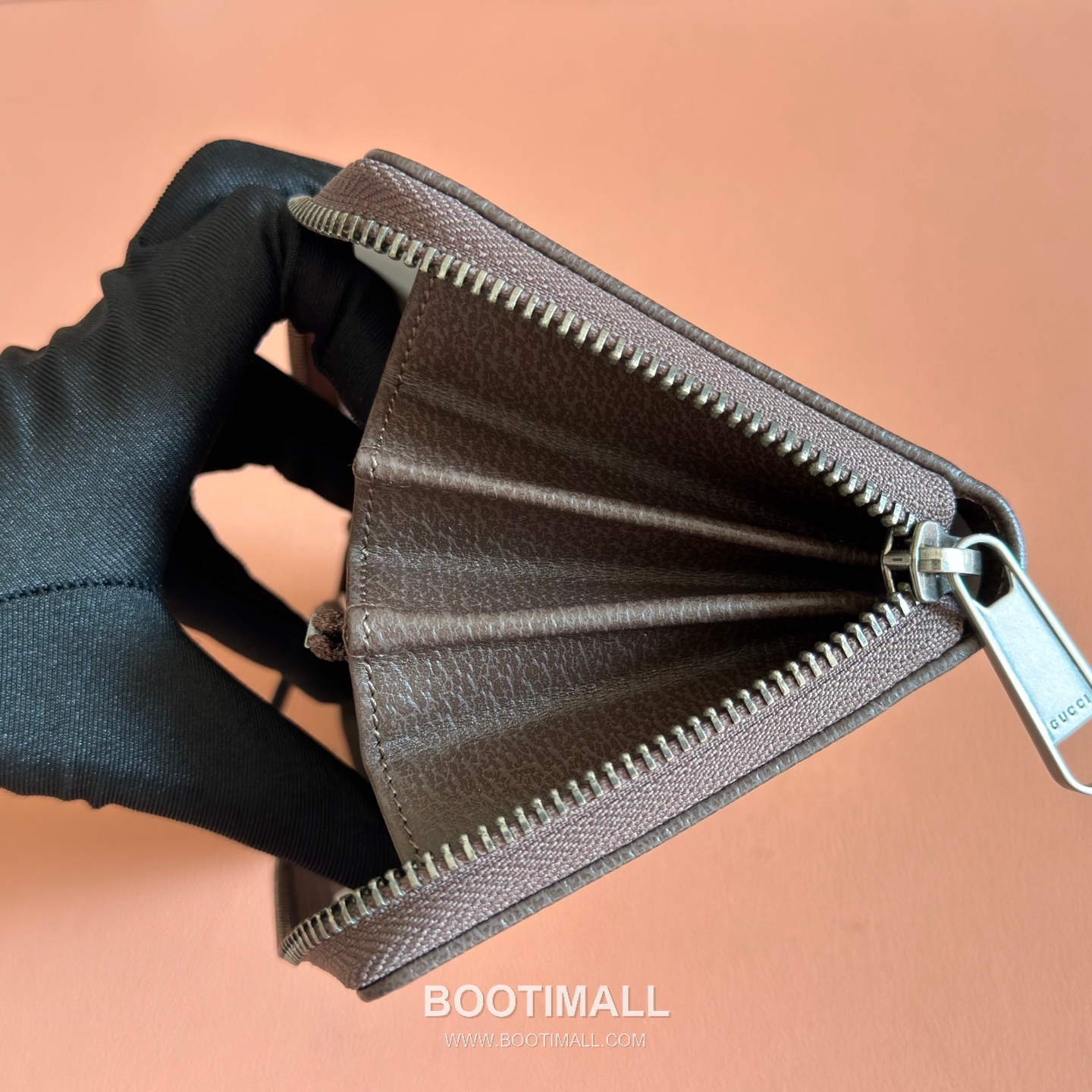 Gucci GG Marble Camouflage Zip Around Wallet Coated Canvas Leather Trim 834694 구찌 GG 마블 카모플라주 지퍼 장지갑 코팅 캔버스 가죽 트리밍 19cm 7