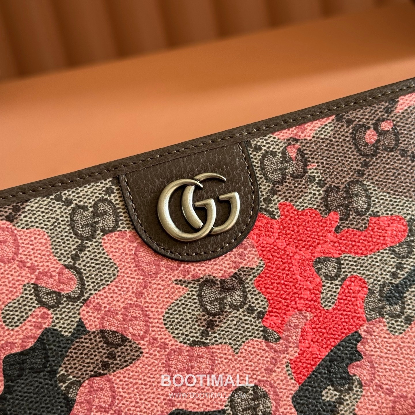 Gucci GG Marble Camouflage Zip Around Wallet Coated Canvas Leather Trim 834694 구찌 GG 마블 카모플라주 지퍼 장지갑 코팅 캔버스 가죽 트리밍 19cm 5