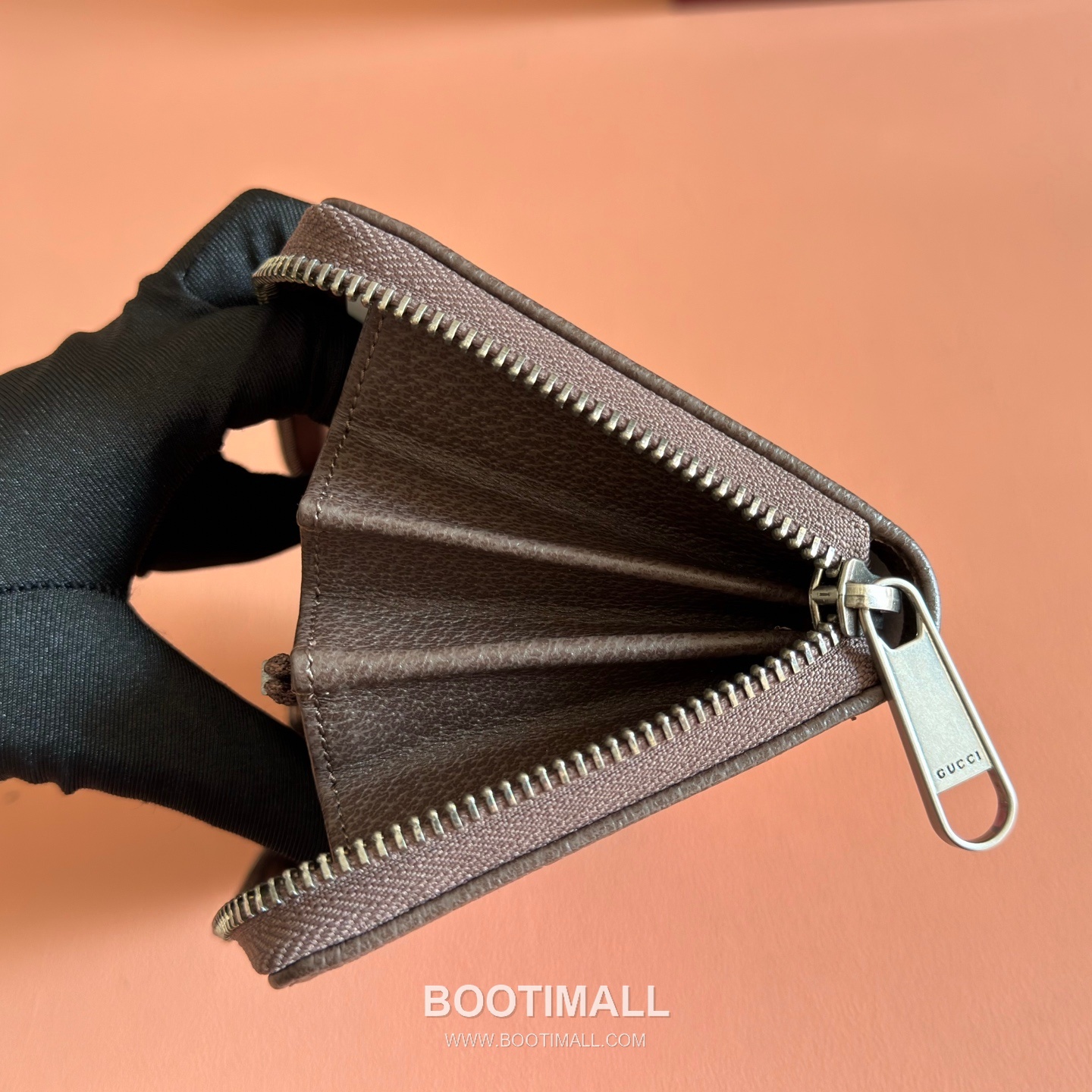 Gucci GG Marble Camouflage Zip Around Wallet Coated Canvas Leather Trim 834694 구찌 GG 마블 카모플라주 지퍼 장지갑 코팅 캔버스 가죽 트리밍 19cm 7