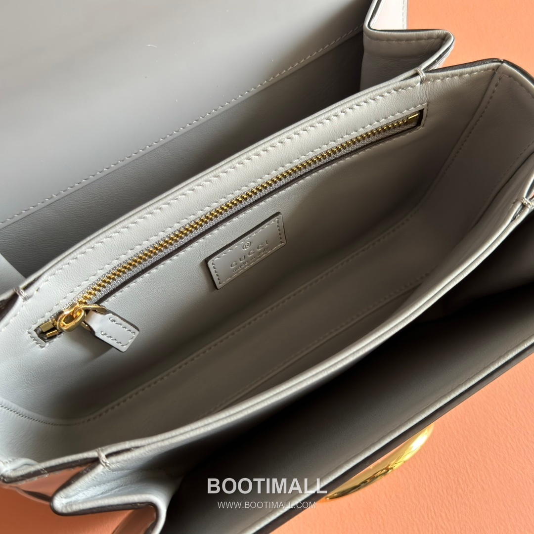 Gucci Siena Small Shoulder Bag Smooth Leather Horsebit Detail 846705 구찌 시에나 스몰 숄더백 스무스 가죽 홀스빗 디테일 22.5cm 9