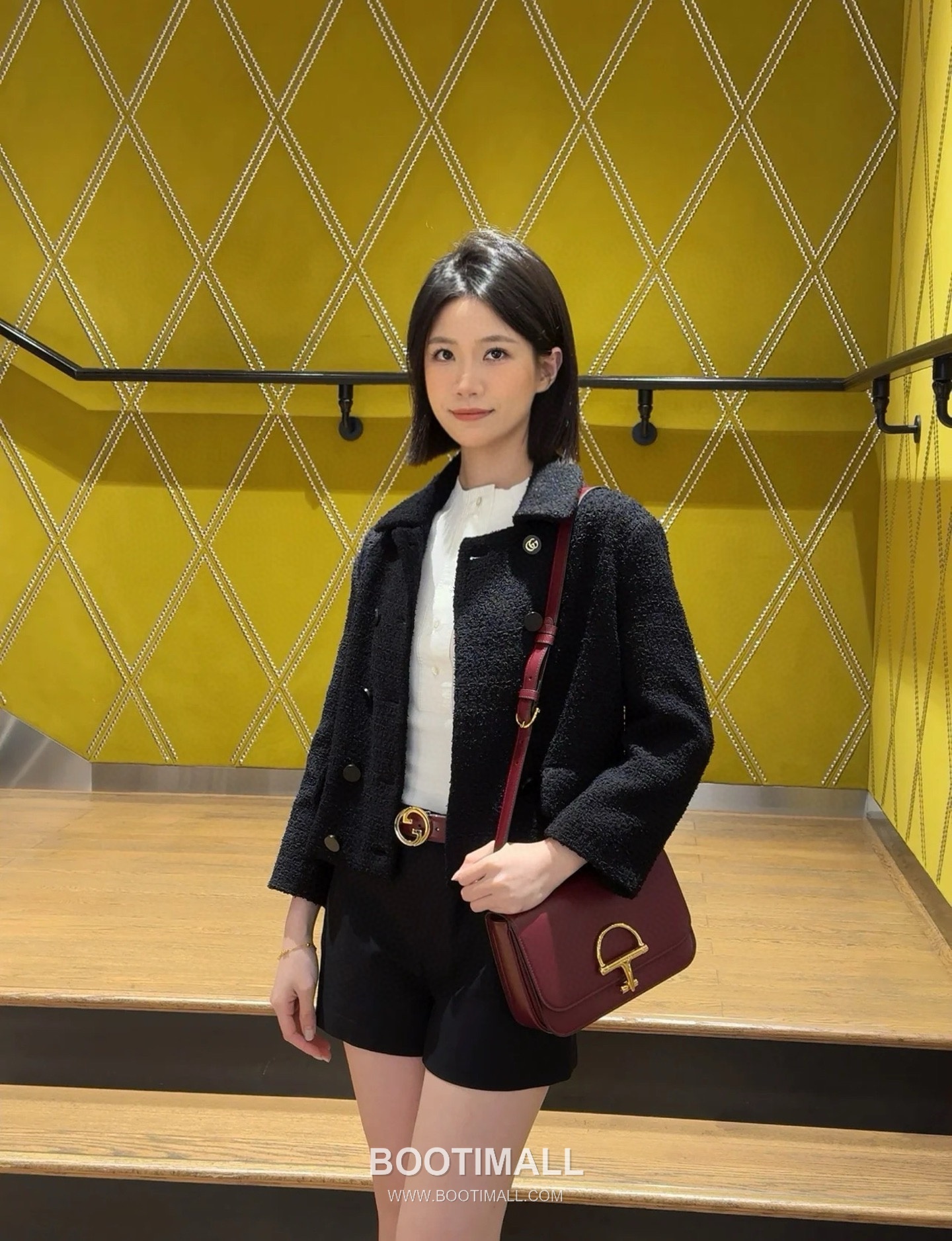 Gucci Siena Small Horsebit 846705 Smooth Leather Black Shoulder Bag 구찌 시에나 스몰 홀스빗 846705 스무스 레더 블랙 숄더백 22.5cm 1