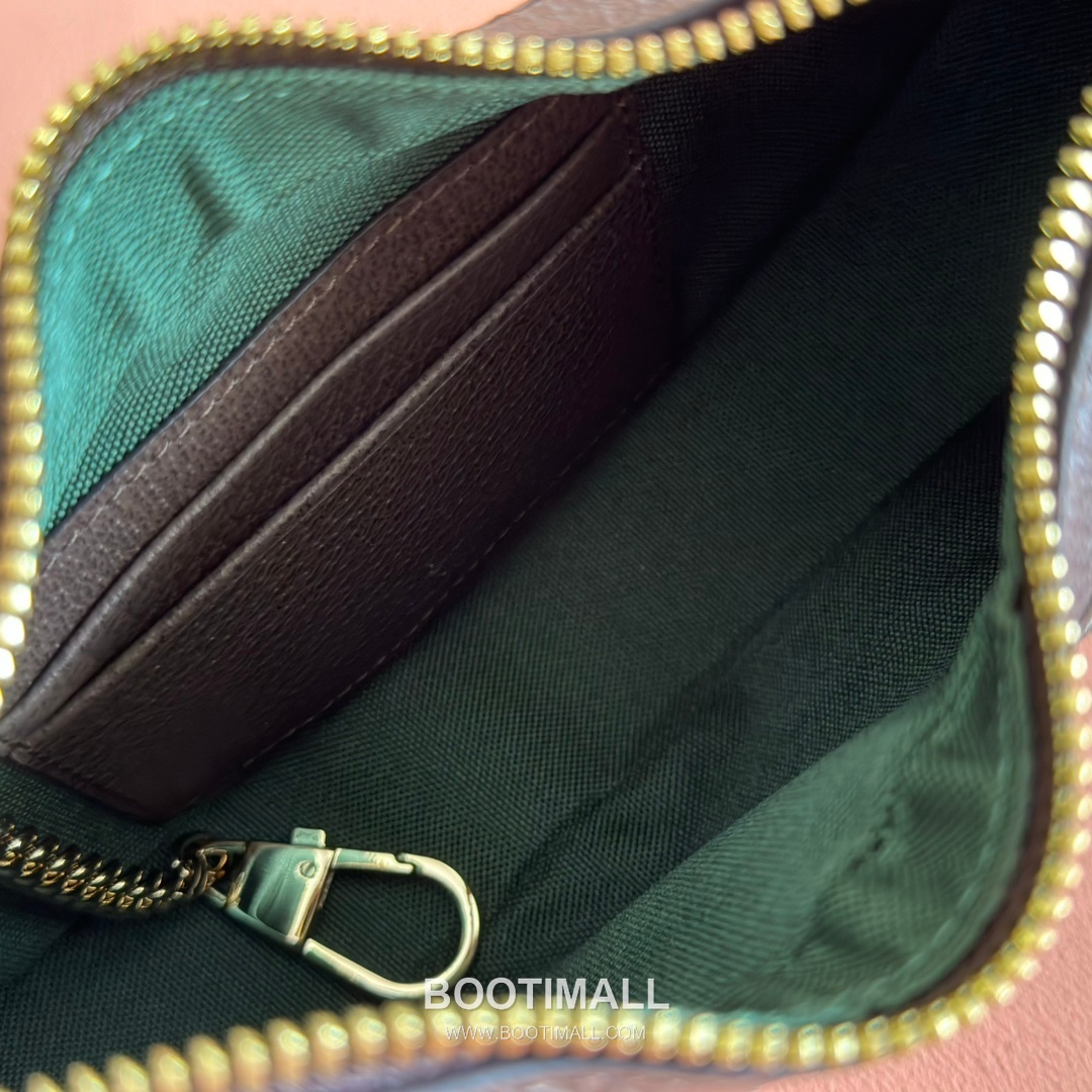 Gucci Ophidia Crescent Shoulder Bag GG Supreme Canvas Leather Trim 838463 구찌 오피디아 크레센트 숄더백 GG 수프림 캔버스 가죽 트리밍 20cm 9