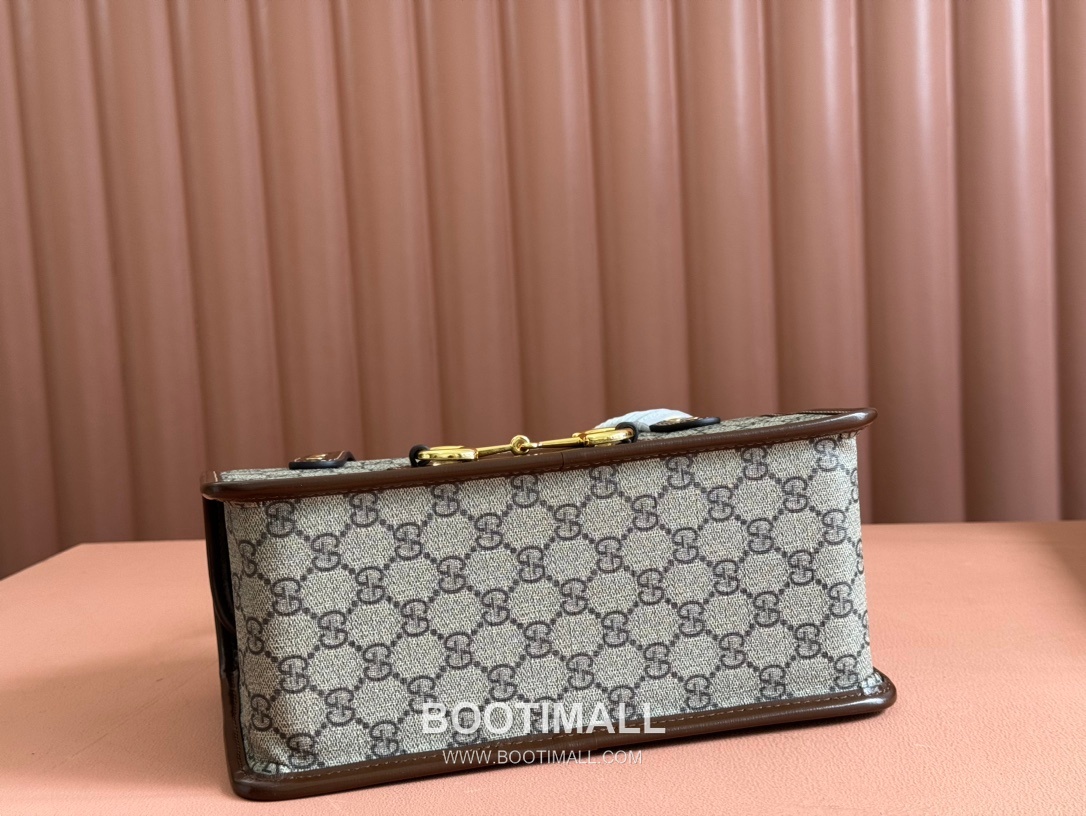 Gucci Horsebit 1955 Top Handle Box Bag Smooth Leather 627323 구찌 홀스빗 1955 탑핸들 박스백 스무스 가죽 27.5cm 4