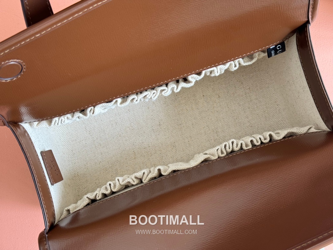 Gucci Horsebit 1955 Top Handle Box Bag Smooth Leather 627323 구찌 홀스빗 1955 탑핸들 박스백 스무스 가죽 27.5cm 8