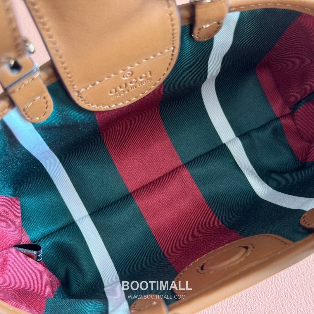 Gucci Ophidia Mini Shoulder Bag GG Supreme Canvas Leather Trim 855491 구찌 오피디아 미니 숄더백 GG 수프림 캔버스 가죽 트리밍 17.5cm 9