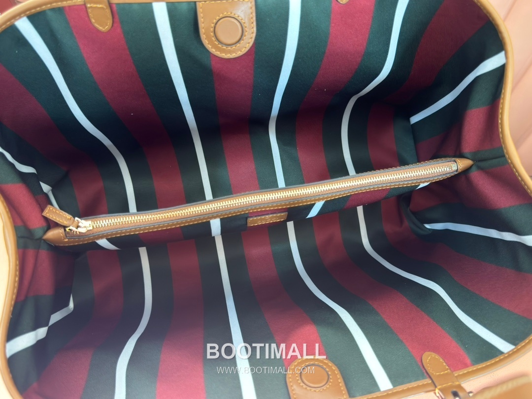 Gucci GG Emblem Large Tote Bag GG Supreme Canvas Leather Trim 815212 구찌 GG 엠블럼 라지 토트백 GG 수프림 캔버스 가죽 트리밍 45.5cm 11