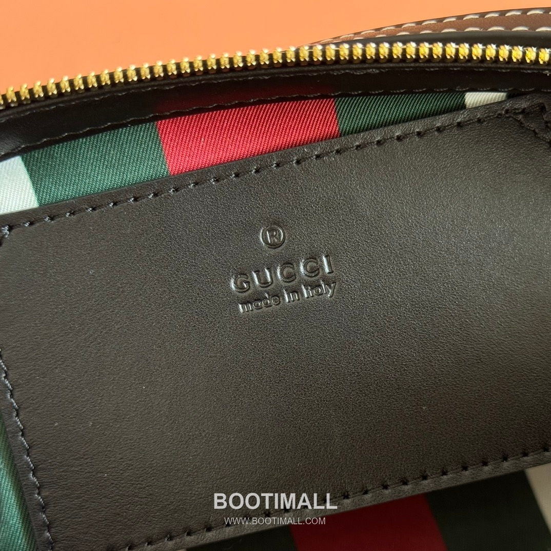 Gucci GG Emblem Small Shoulder Bag GG Supreme Canvas Leather Trim 847281 구찌 GG 엠블럼 스몰 숄더백 GG 수프림 캔버스 가죽 트리밍 27cm 8