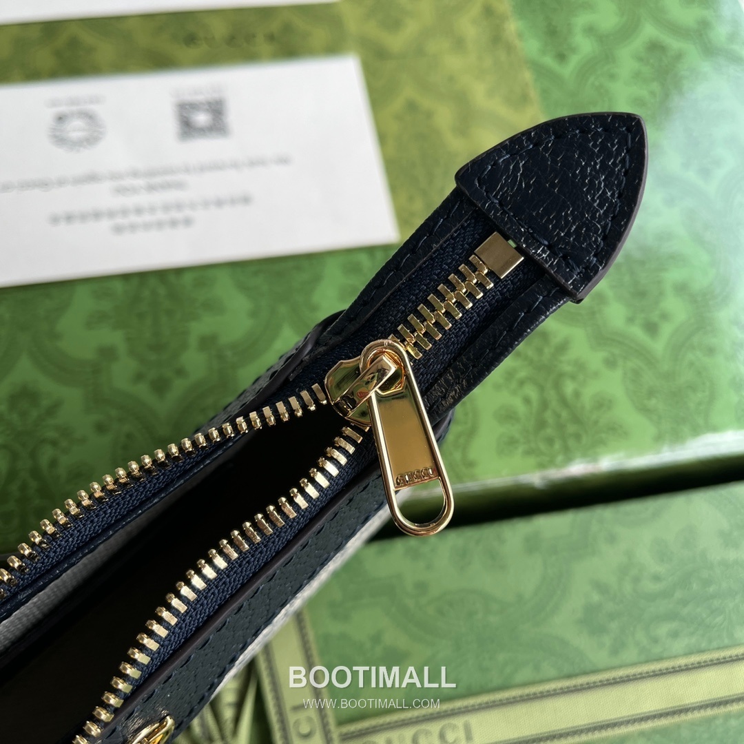 Gucci Ophidia Mini Top Handle Bag GG Supreme Canvas Leather Trim 764960 구찌 오피디아 미니 탑핸들백 GG 수프림 캔버스 가죽 트리밍 19cm 8