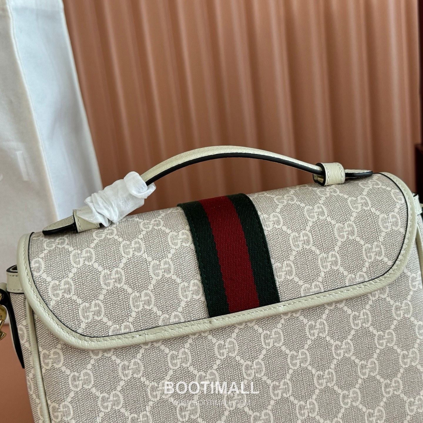 Gucci Ophidia Shoulder Bag GG Canvas Leather Trim 836842 구찌 오피디아 숄더백 GG 캔버스 가죽 트리밍 24cm 7