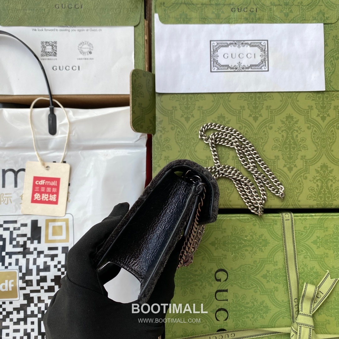 Gucci Dionysus GG Supreme Mini Shoulder Bag 476432 구찌 디오니서스 GG 수프림 미니 숄더백 16.5cm 5