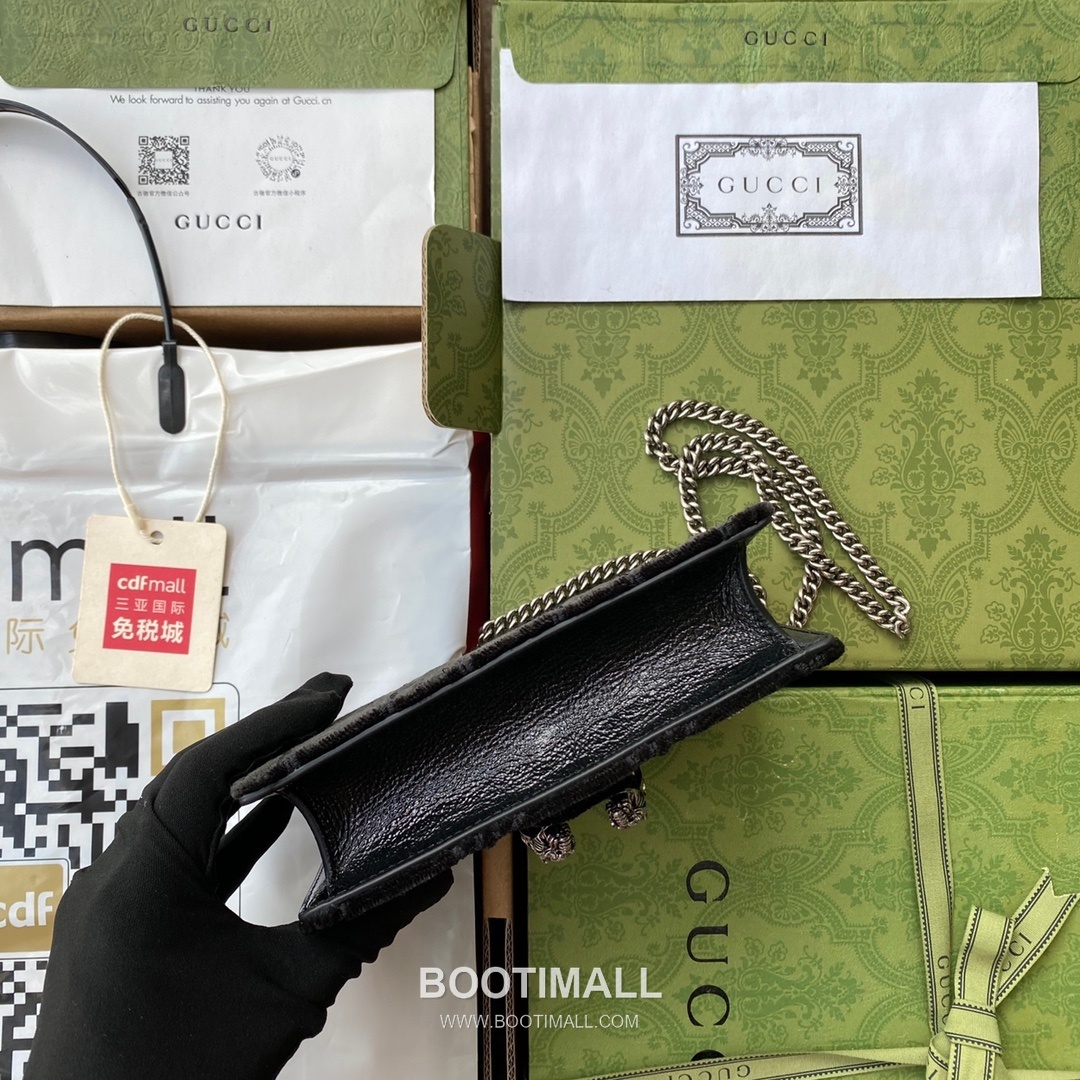 Gucci Dionysus GG Supreme Mini Shoulder Bag 476432 구찌 디오니서스 GG 수프림 미니 숄더백 16.5cm 6