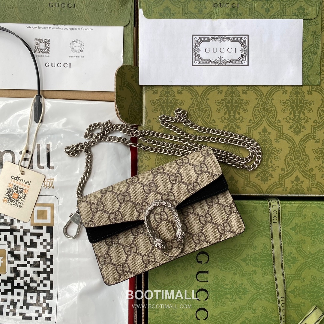 Gucci Dionysus GG Supreme Mini Shoulder Bag 476432 구찌 디오니서스 GG 수프림 미니 숄더백 16.5cm 1