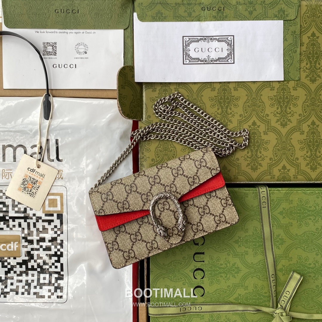 Gucci Dionysus GG Supreme Mini Shoulder Bag 476432 구찌 디오니서스 GG 수프림 미니 숄더백 16.5cm 1