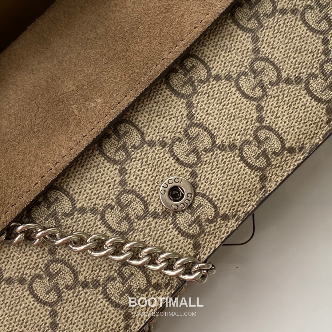 Gucci Dionysus GG Supreme Mini 476432 GG Canvas Shoulder Bag 구찌 디오니서스 GG 수프림 미니 476432 캔버스 숄더백 16.5cm 8