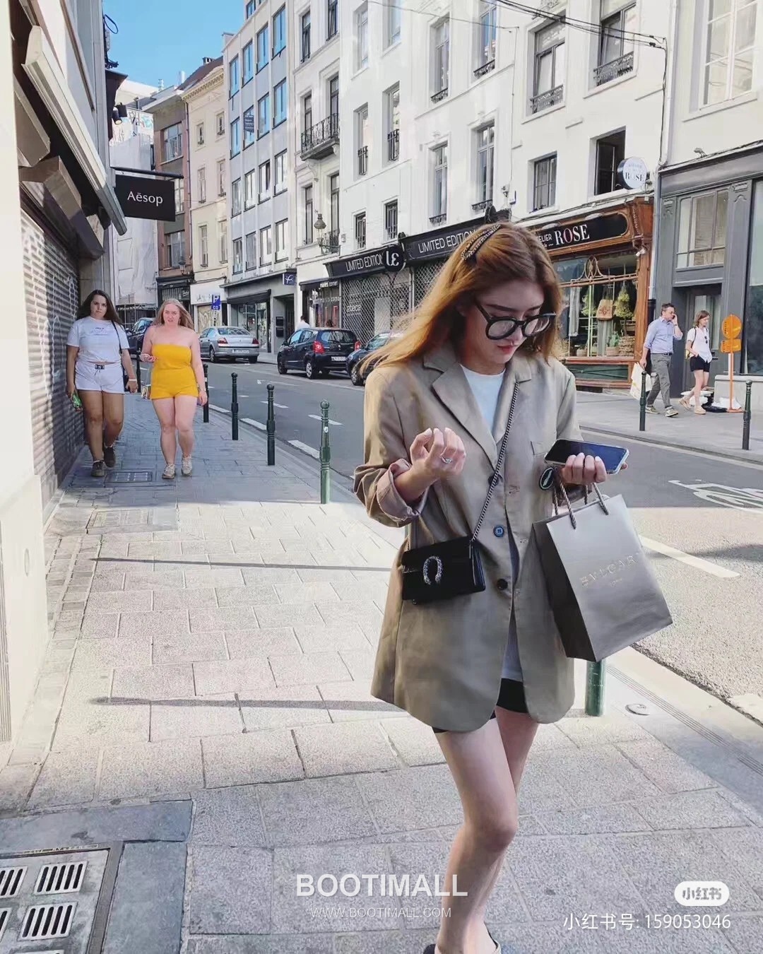 Gucci Dionysus GG Supreme Mini 476432 GG Canvas Shoulder Bag 구찌 디오니서스 GG 수프림 미니 476432 캔버스 숄더백 16.5cm 2