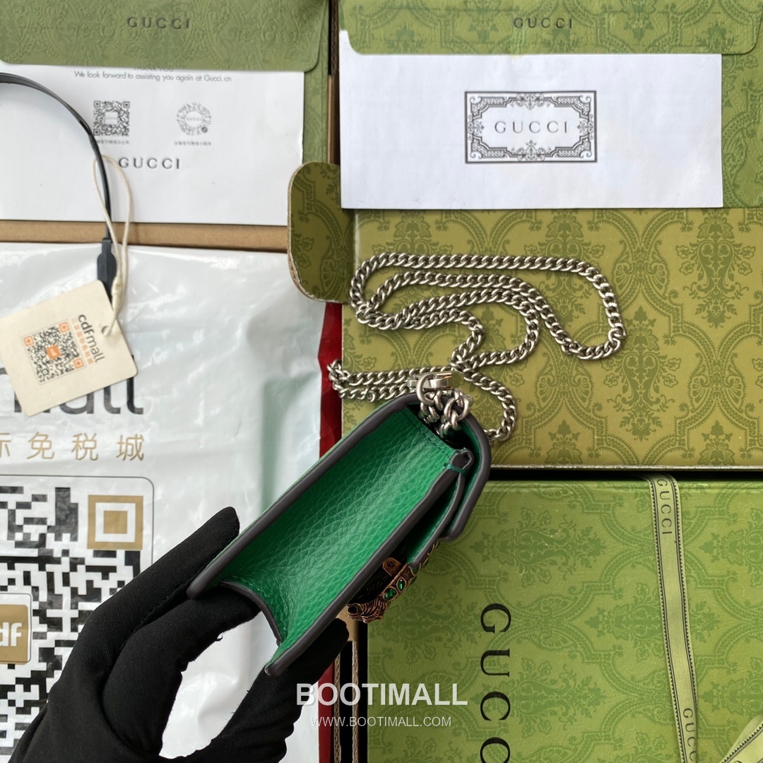 Gucci Dionysus GG Supreme Mini 476432 GG Canvas Shoulder Bag 구찌 디오니서스 GG 수프림 미니 476432 캔버스 숄더백 16.5cm 13