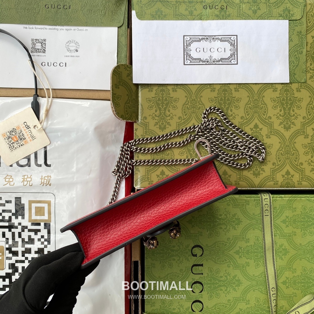 Gucci Dionysus GG Supreme Mini Shoulder Bag 476432 구찌 디오니서스 GG 수프림 미니 숄더백 16.5cm 5