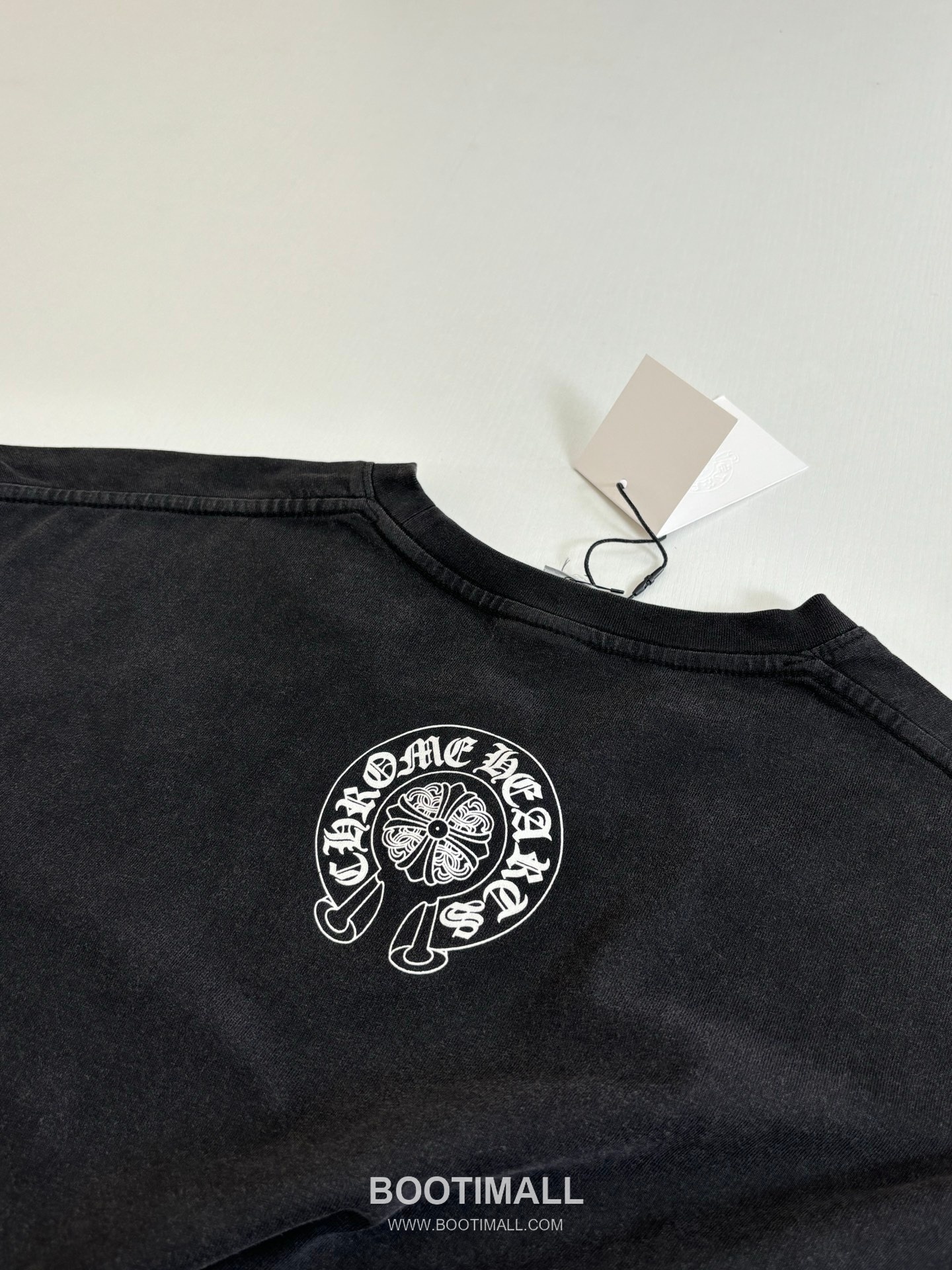 Chrome Hearts Vintage Cross Horseshoe Vine Sword Washed Long Sleeve T-Shirt 크롬하츠 빈티지 크로스 말발굽 바인 소드 워싱 긴팔 티셔츠 7