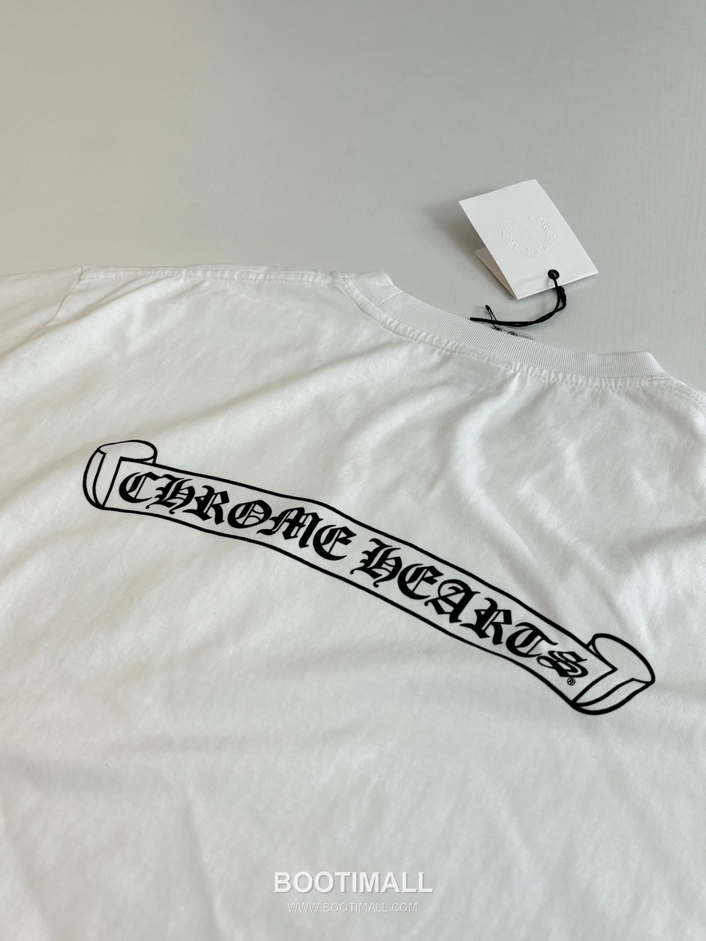 Chrome Hearts Vintage Cross Horseshoe Vine Sword Washed Short Sleeve T-Shirt 크롬하츠 빈티지 크로스 말발굽 바인 소드 워싱 반팔 티셔츠 10