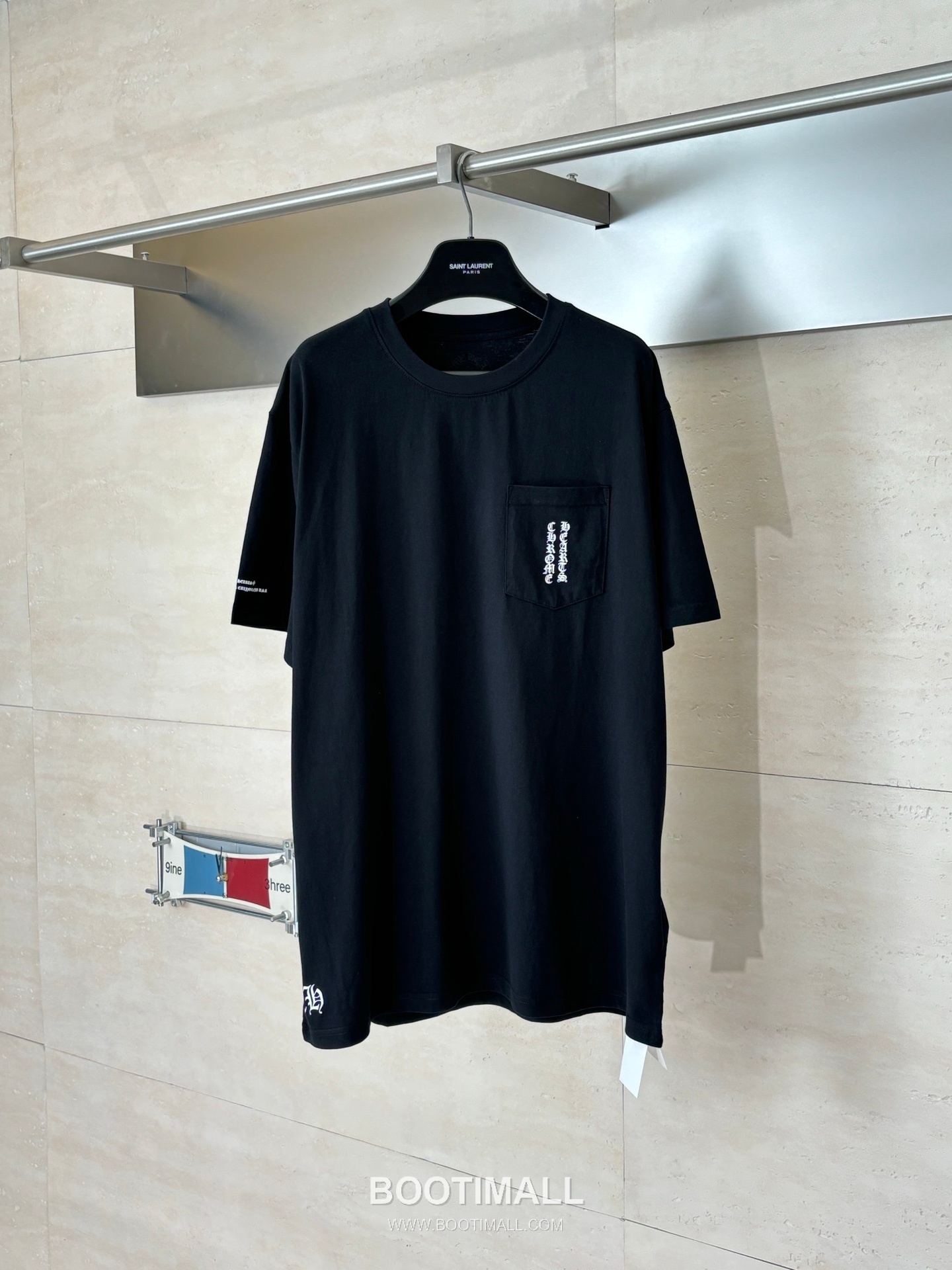 Chrome Hearts Vintage Sanskrit Cross Washed Short Sleeve T-Shirt 크롬하츠 빈티지 산스크리트 크로스 워싱 반팔 티셔츠 1