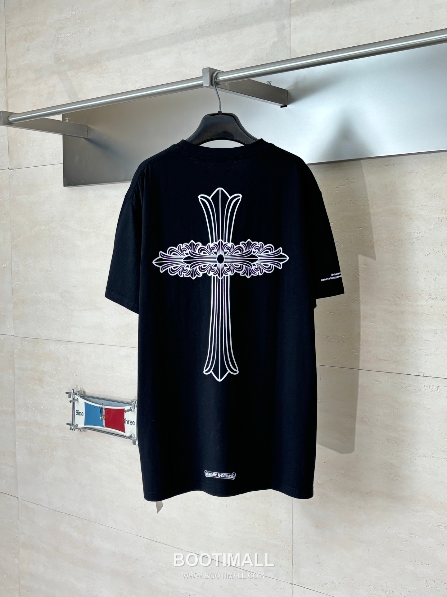 Chrome Hearts Vintage Sanskrit Cross Washed Short Sleeve T-Shirt 크롬하츠 빈티지 산스크리트 크로스 워싱 반팔 티셔츠 2