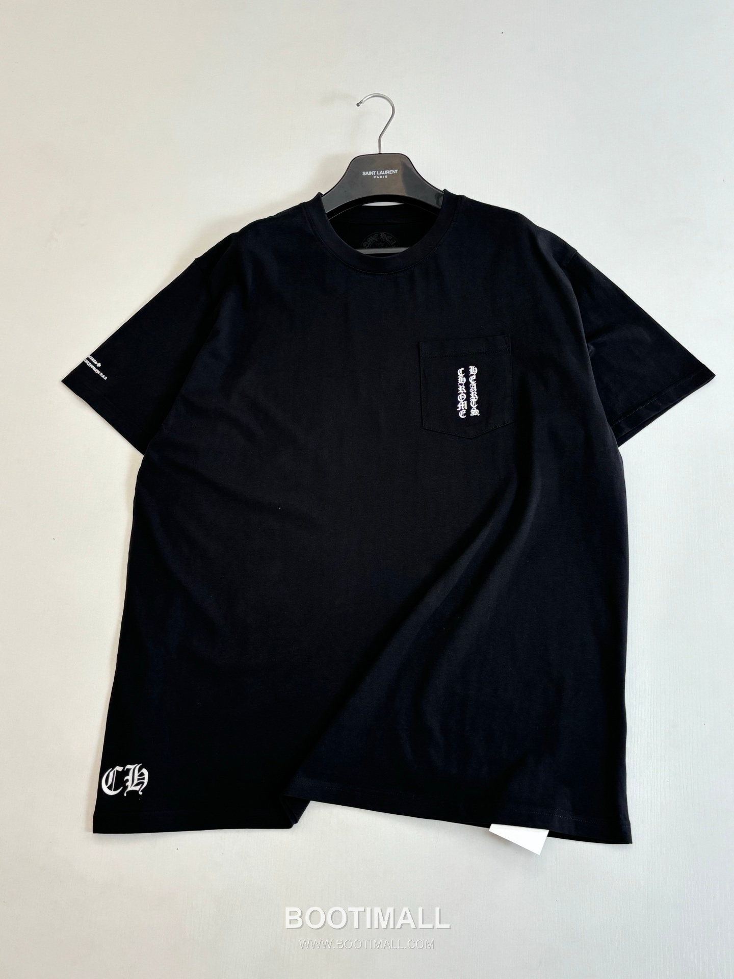 Chrome Hearts Vintage Sanskrit Cross Washed Short Sleeve T-Shirt 크롬하츠 빈티지 산스크리트 크로스 워싱 반팔 티셔츠 3