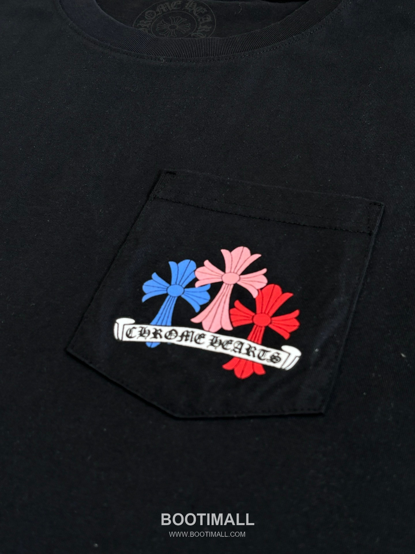 Chrome Hearts Miami Multicolor Sanskrit Cross Washed Short Sleeve T-Shirt 크롬하츠 마이애미 멀티컬러 산스크리트 크로스 워싱 반팔 티셔츠 6