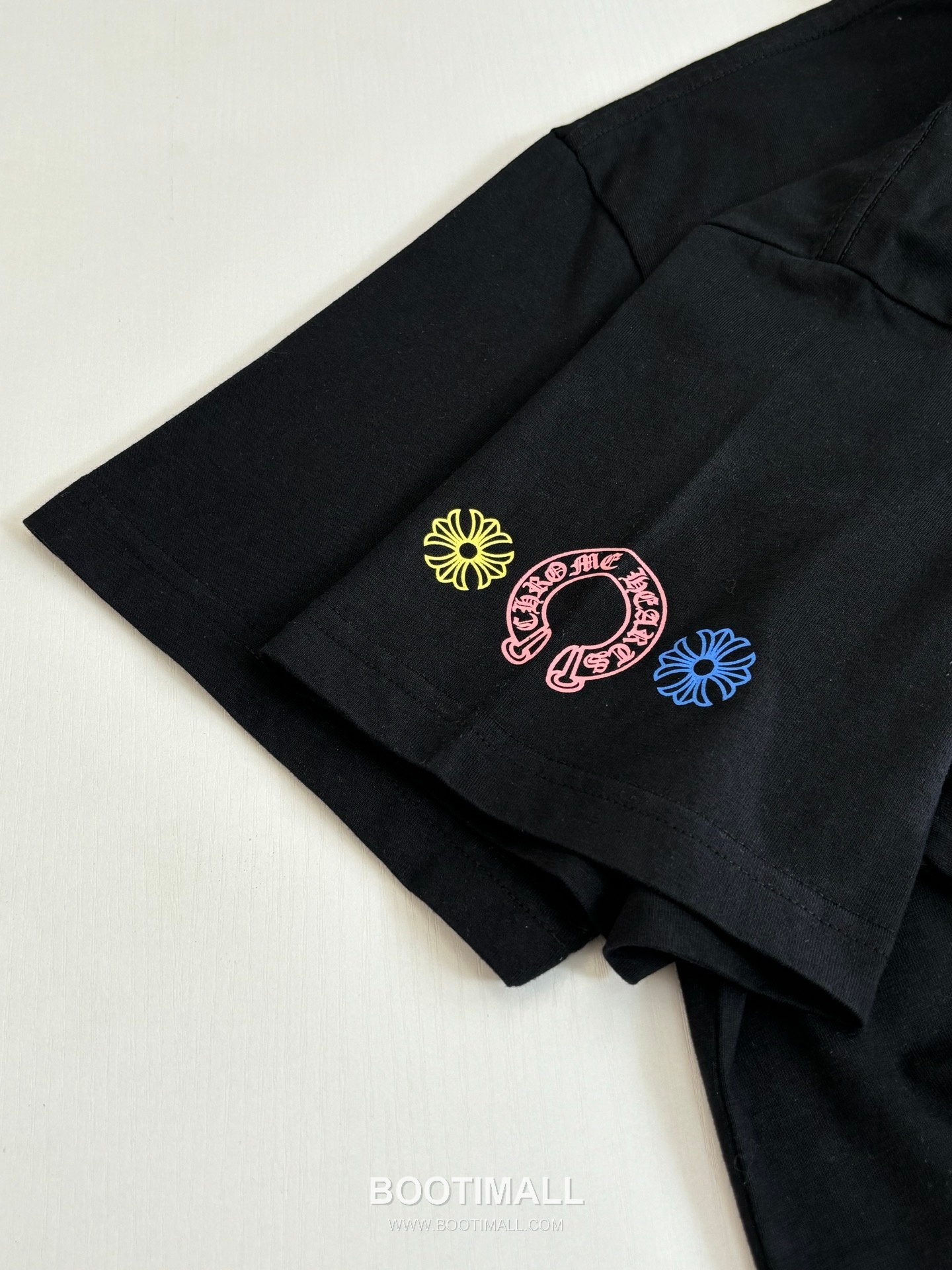 Chrome Hearts Miami Multicolor Sanskrit Cross Washed Short Sleeve T-Shirt 크롬하츠 마이애미 멀티컬러 산스크리트 크로스 워싱 반팔 티셔츠 10