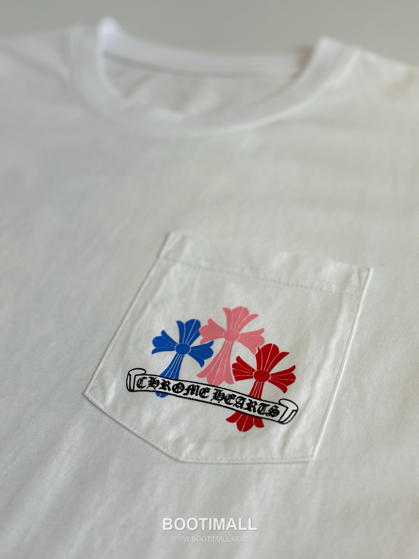 Chrome Hearts Miami Multicolor Sanskrit Cross Washed Short Sleeve T-Shirt 크롬하츠 마이애미 멀티컬러 산스크리트 크로스 워싱 반팔 티셔츠 6