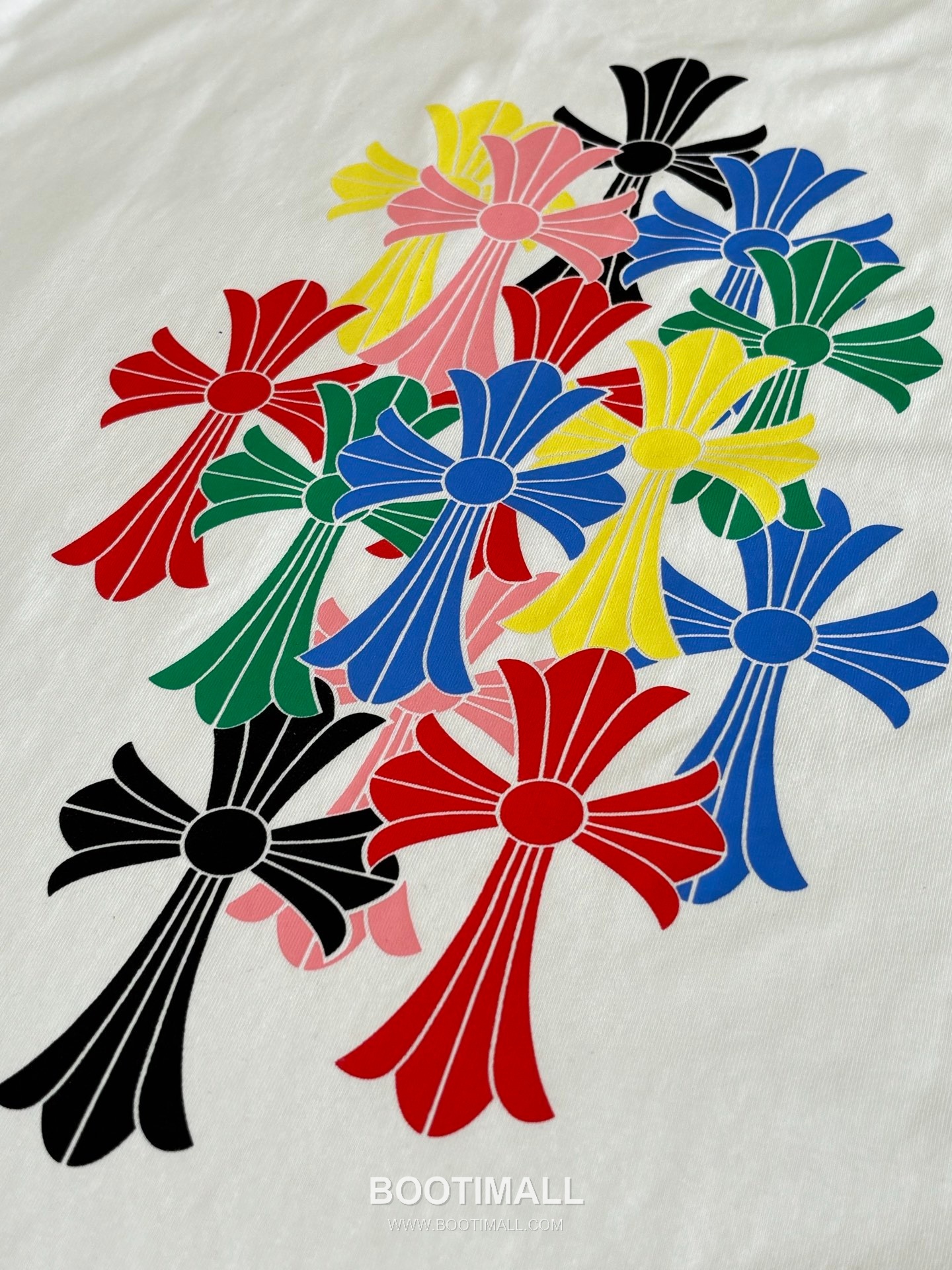 Chrome Hearts Miami Multicolor Sanskrit Cross Washed Short Sleeve T-Shirt 크롬하츠 마이애미 멀티컬러 산스크리트 크로스 워싱 반팔 티셔츠 8