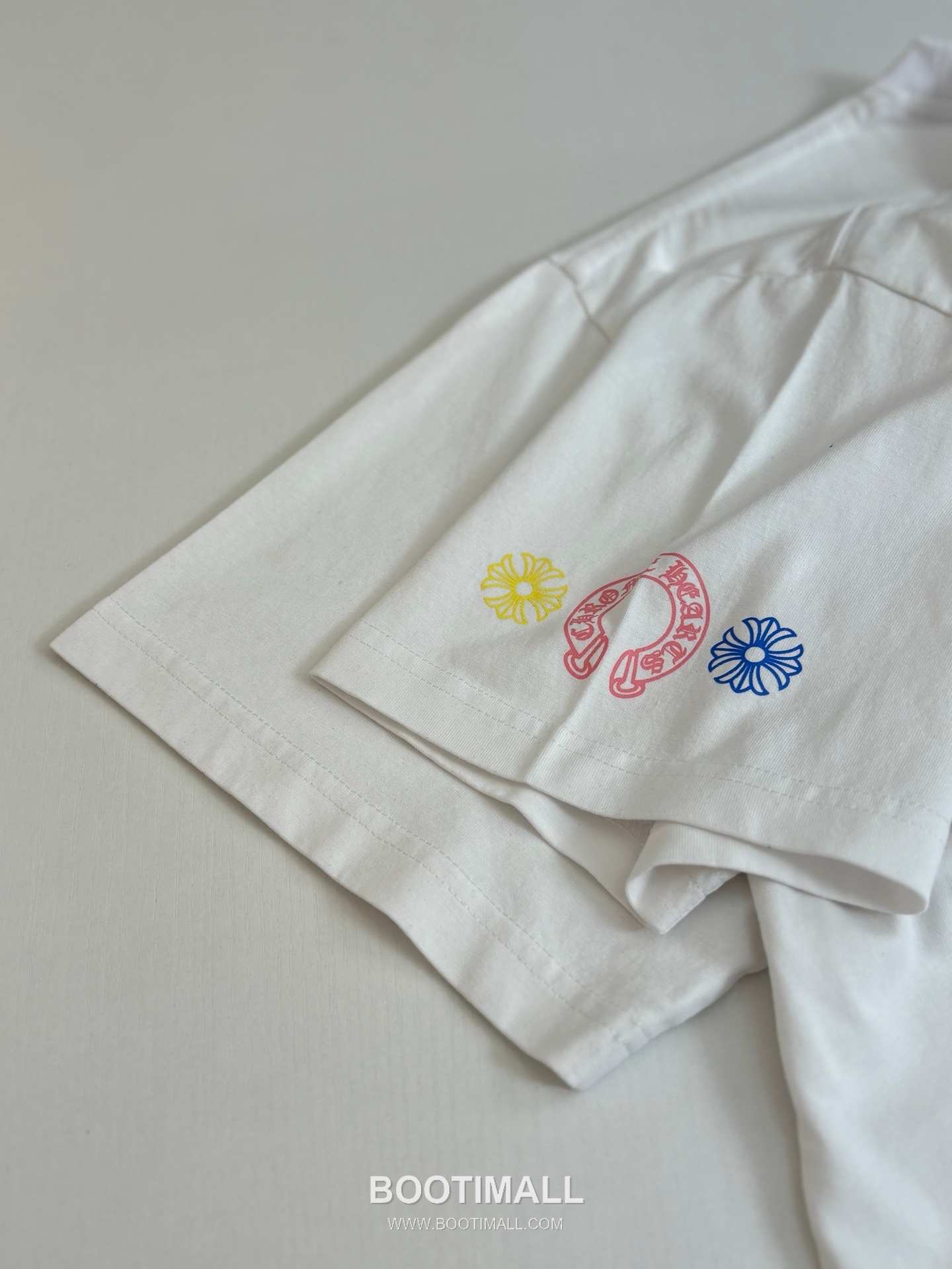 Chrome Hearts Miami Multicolor Sanskrit Cross Washed Short Sleeve T-Shirt 크롬하츠 마이애미 멀티컬러 산스크리트 크로스 워싱 반팔 티셔츠 10