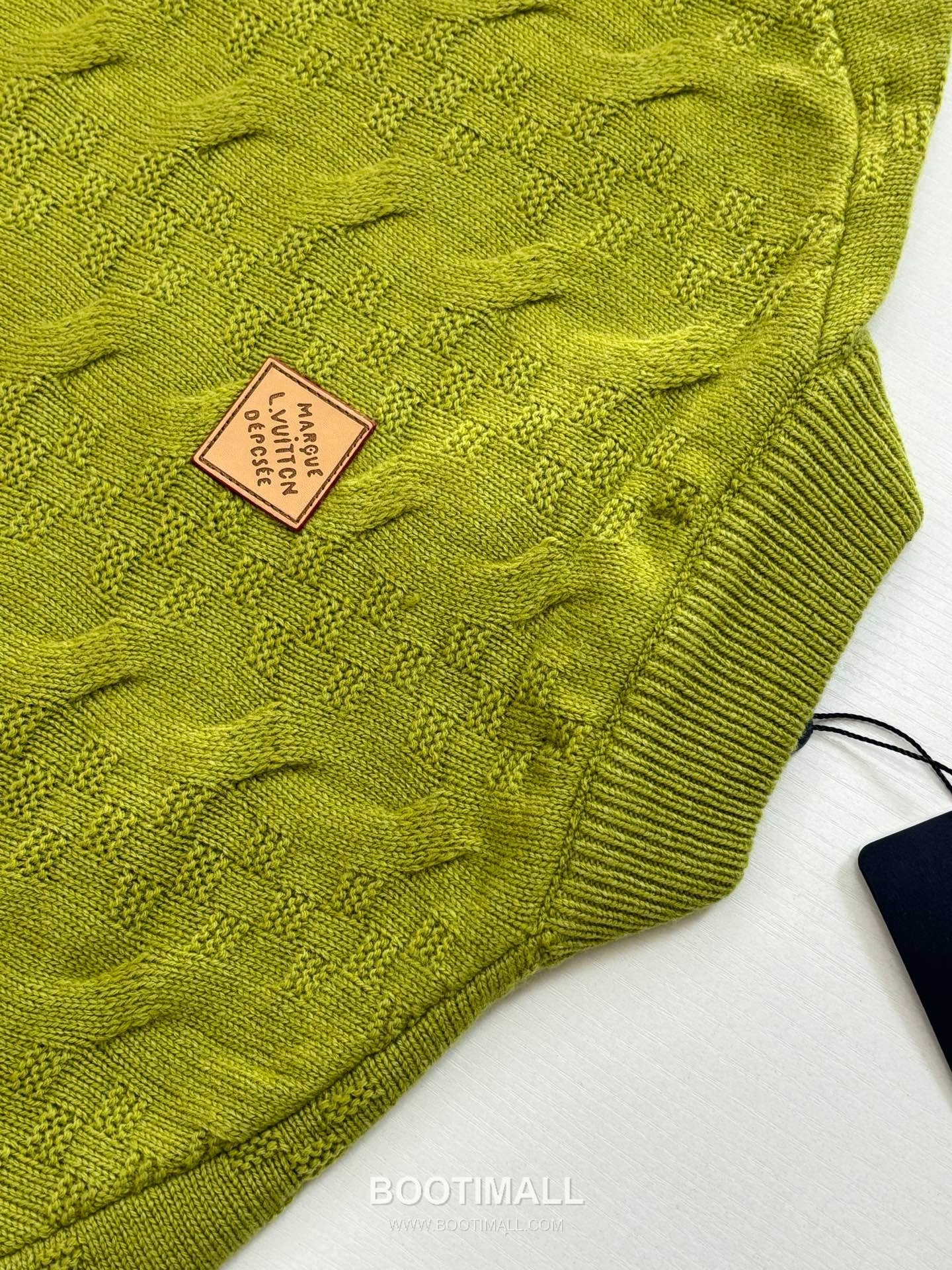 Louis Vuitton SS26 Damier Jacquard Cable Knit Zip Cardigan 루이비통 SS26 다미에 자카드 케이블 니트 집업 가디건 8