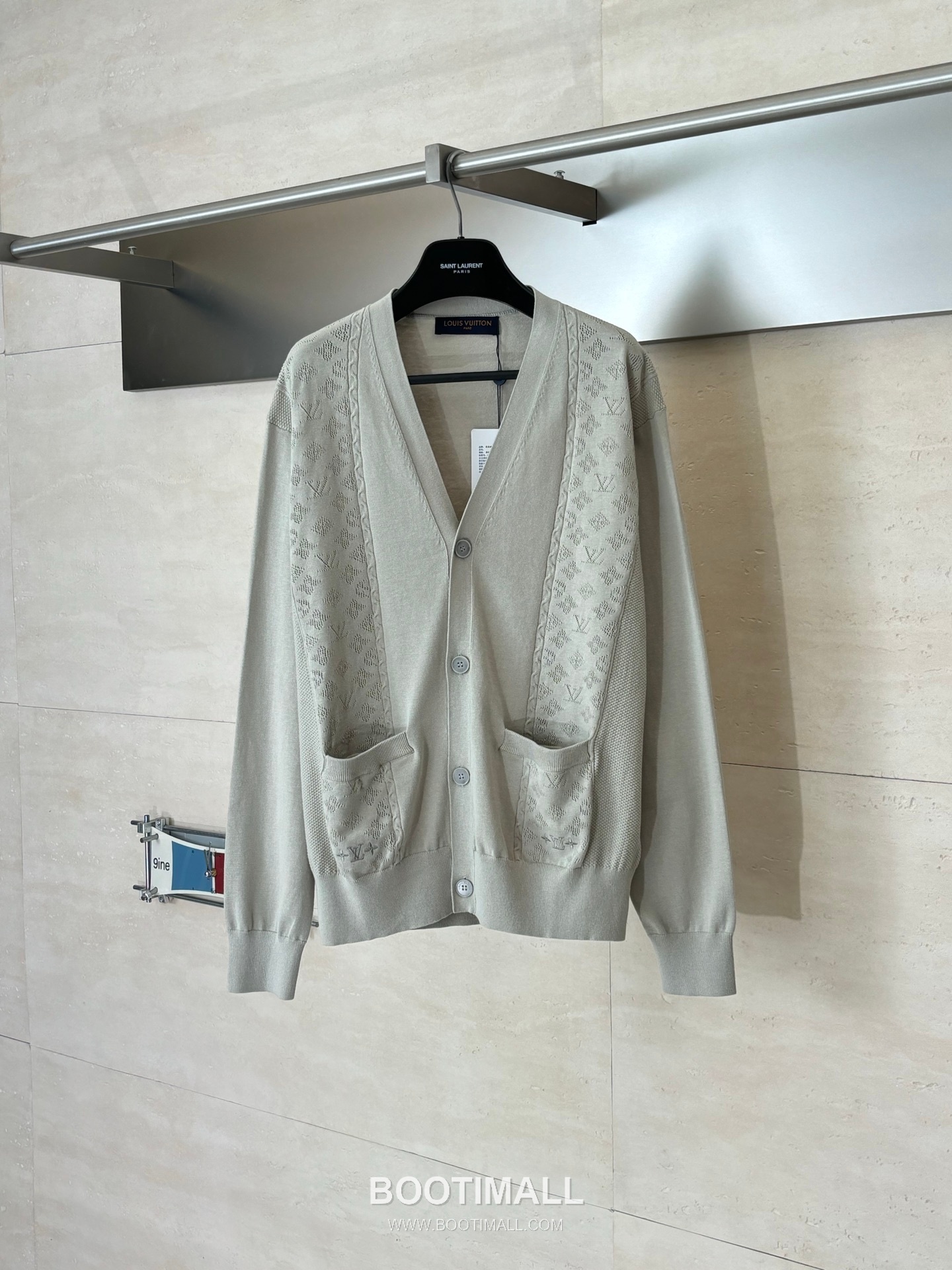 Louis Vuitton SS26 Monogram Openwork Jacquard Knit Cardigan 루이비통 SS26 모노그램 오픈워크 자카드 니트 가디건 1